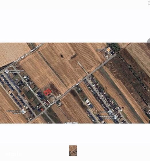 Teren 828 mp - zona Varteju-Magurele , posibilitate duplex - 3