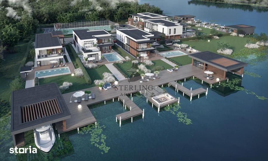 Snagov - vila cu ponton, privat piscina si facilitati sportive - 11