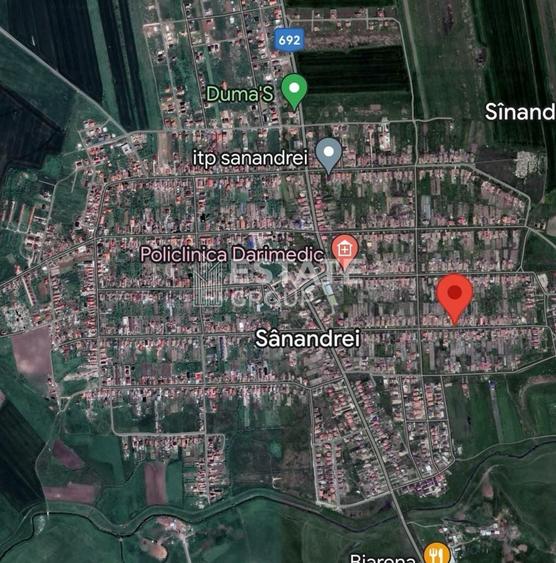 Casă individuală cu 3 camere cu Canalizare în Sânandrei