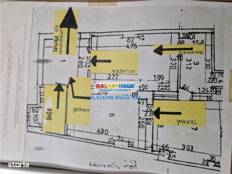 Apartament cu 2 camere în Calea Victoriei