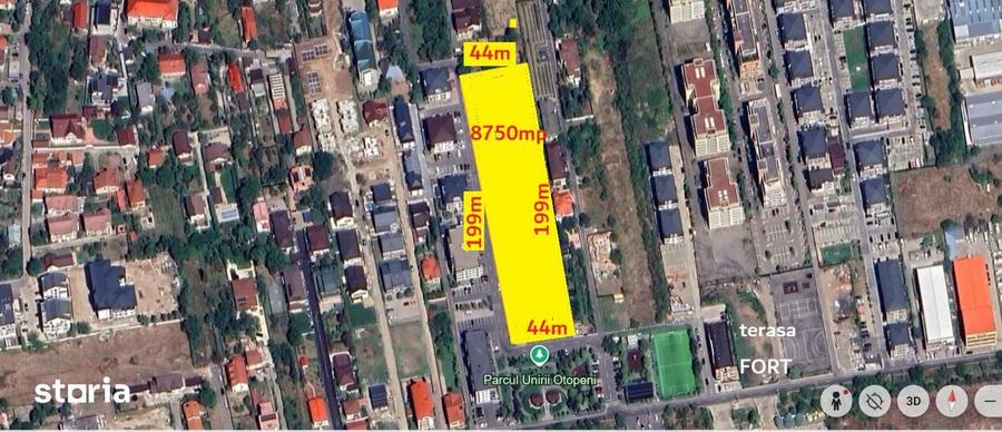 Teren 8750mp Ultracentral Polona Maramures Otopeni CUT 1,4 S+P+2E+M - 2