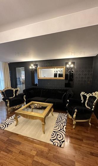 Apartament cu 3 camere decomandat, mobilat în Herăstrău