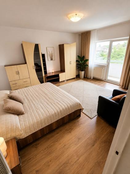 Apartament 1 camera, decomandat, 45 mp, str.Dorobantilor, et.5/8, CT, mobilat - 1