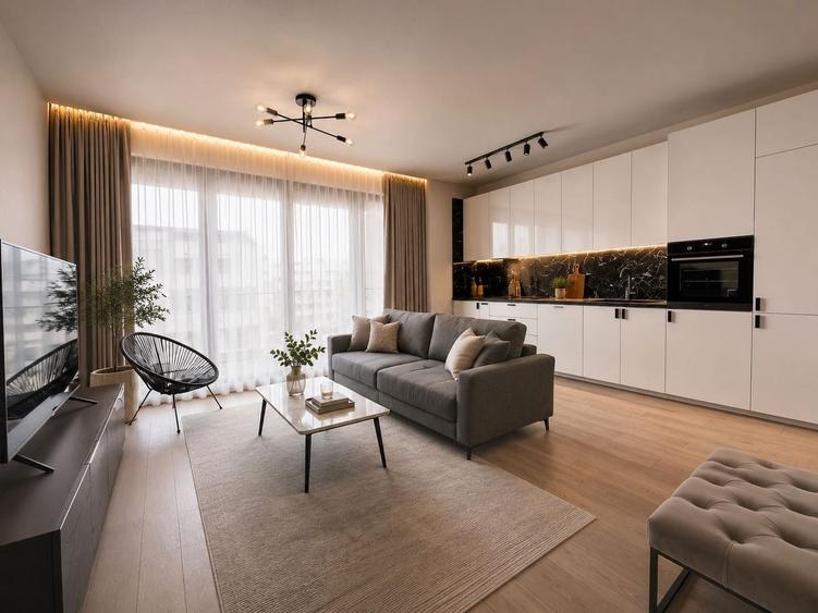 Apartament cu 2 camere decomandat în Herăstrău