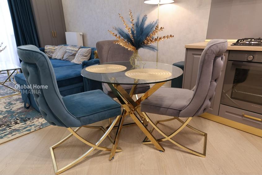 Apartament cu 2 camere semidecomandat, mobilat în Pipera
