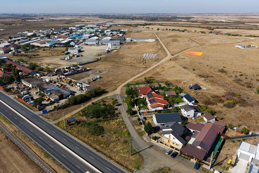 Teren Construcții intravilan de 834 mp, în Giarmata