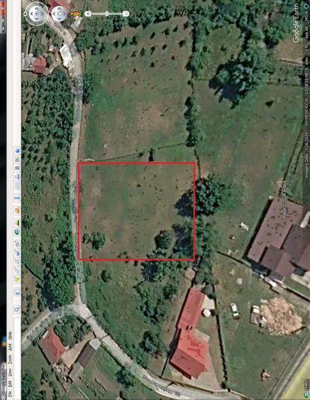 Teren de 1700 mp, în Exterior Vest
