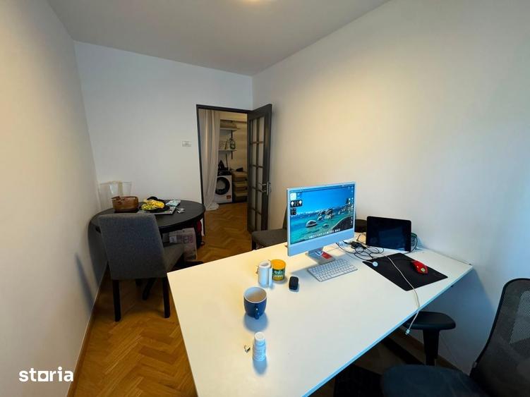 Apartament cu 3 camere semidecomandat, mobilat în Grivița
