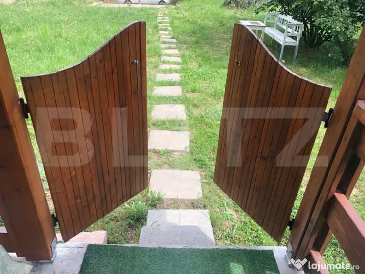 Teren de vanzare cu cabana ?i livada, 1300 mp, zona Viile - 3