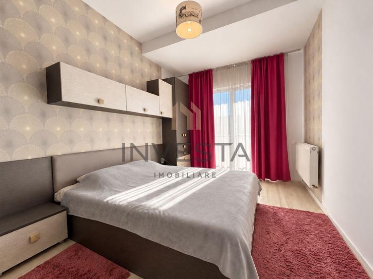 Apartament cu 2 camere semidecomandat, mobilat în Bună Ziua