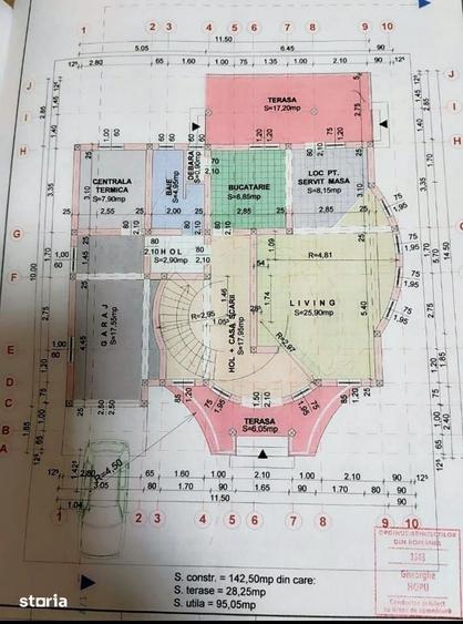 Casă cu 6 camere cu Teren 770 Mp în Câmpineanca