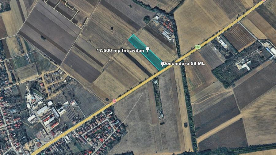 Teren Construcții intravilan de 17500 mp, în Șag