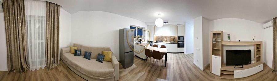 Apartament cu 2 camere semidecomandat, mobilat în Costin Georgian