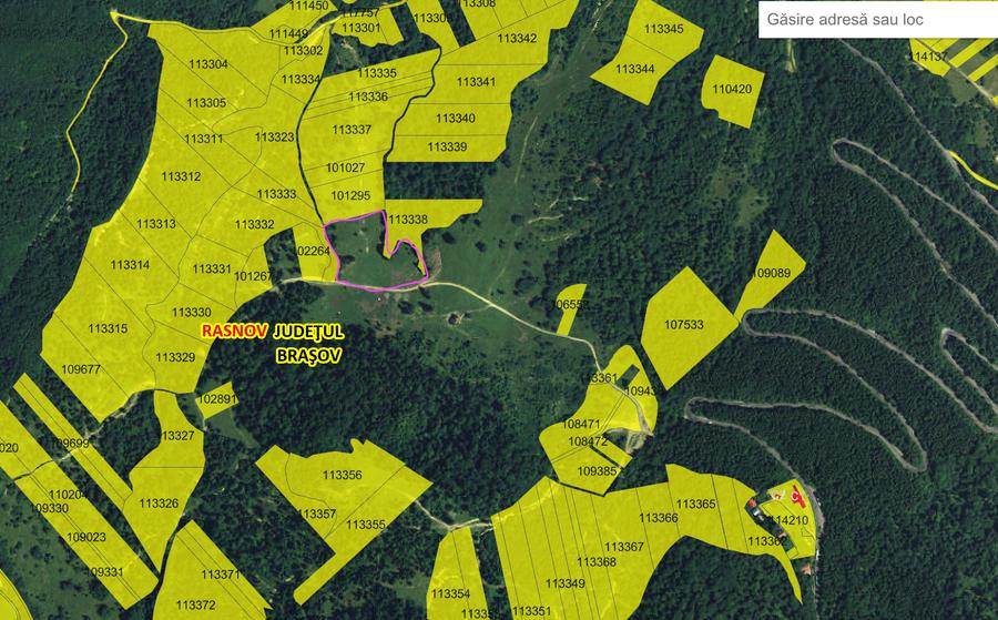 Teren Construcții intravilan de 12750 mp, în Pârâul Rece