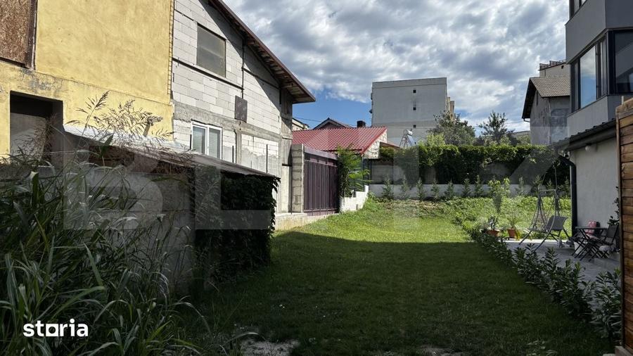 Teren de 1186 mp, în George Enescu