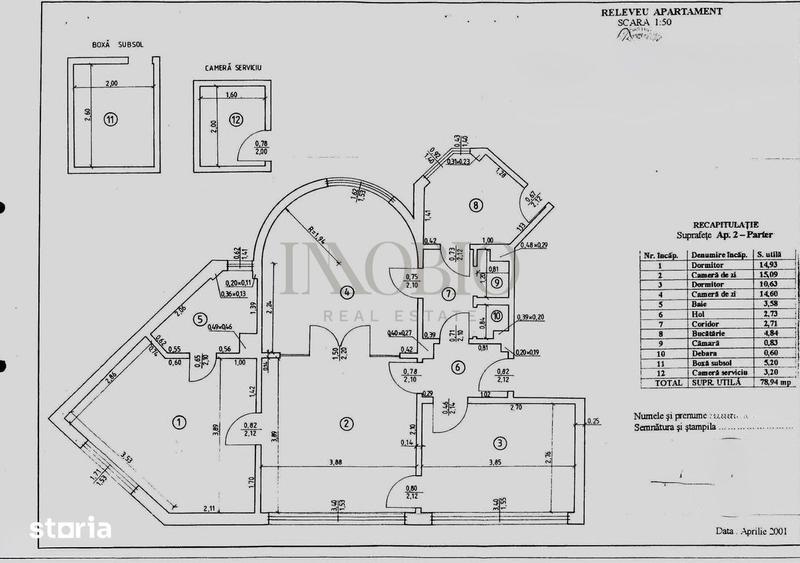 Apartament 3 camere | Pia?a Victoriei | 80 mp | Vad comercial - 4