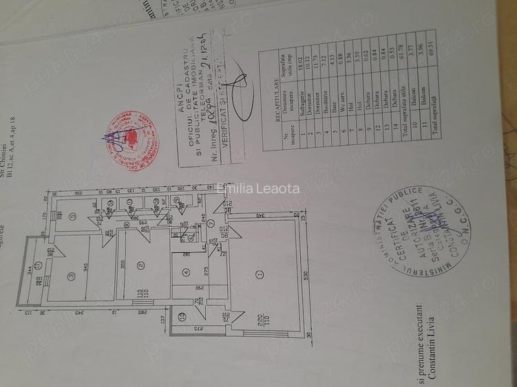 Apartament de vanzare.