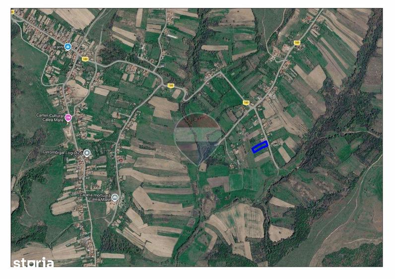 Teren de 1882 mp, în Sânmartin