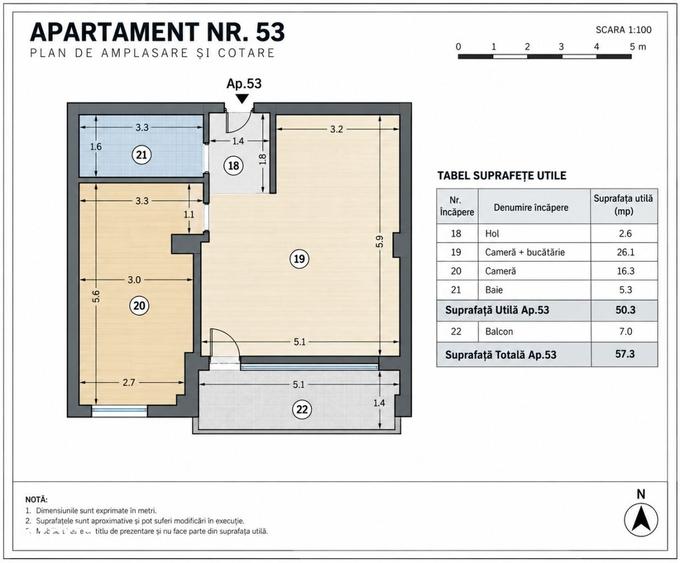 Apartament cu vedere spectaculoasa la mare si lac - 13