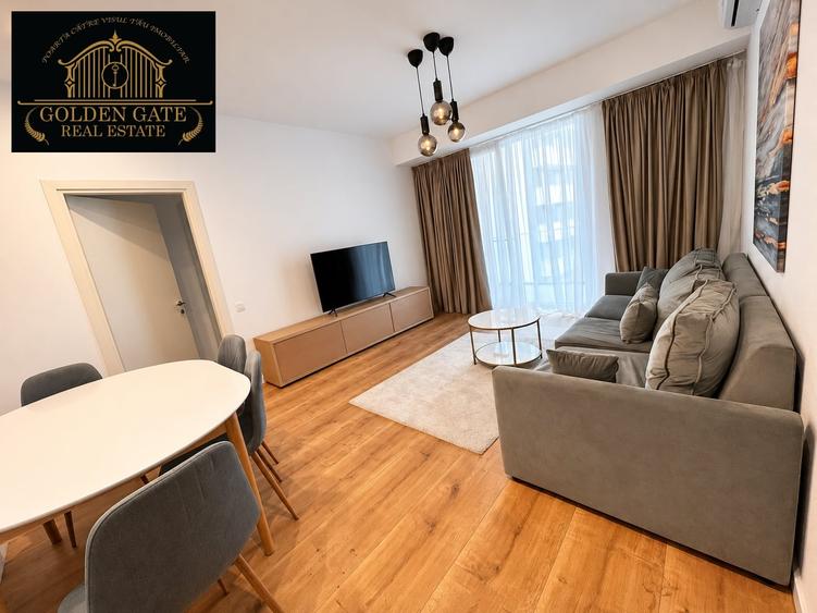Apartament cu 2 camere semidecomandat, mobilat în Sisești