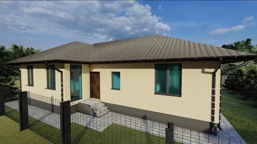 Casă cu 4 camere cu Teren 500 Mp în 1 Decembrie