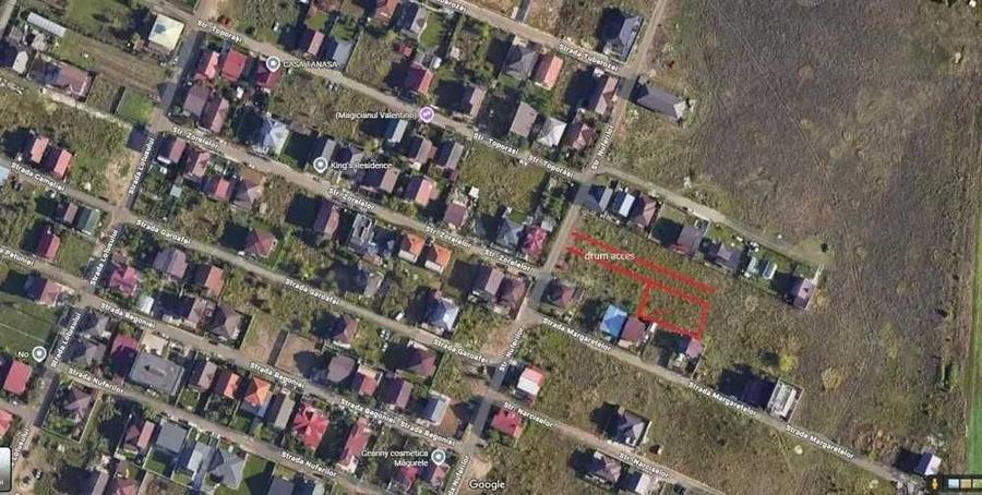 Teren intravilan Str. Nuferilor cartier Florilor Magurele 300m de Sector 5, ideal pentru constructie! - 1