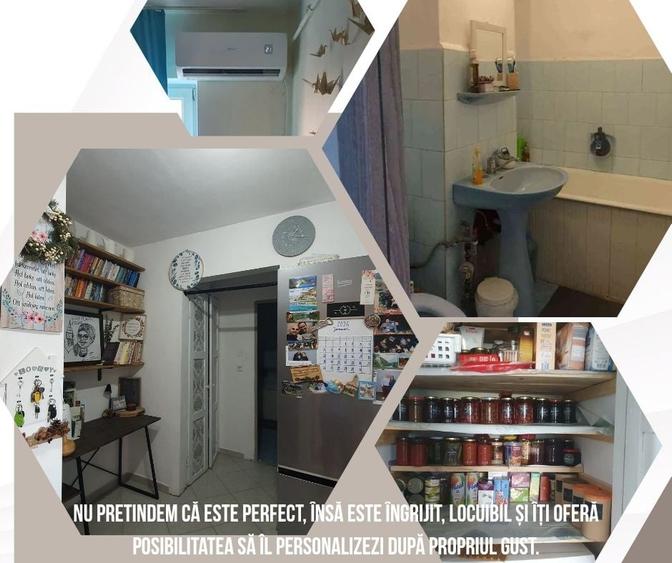 Apartament cu 2 camere decomandat în Central