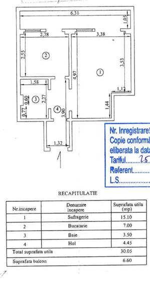 - Apartament 1 camera, zona Plantelor. - 10