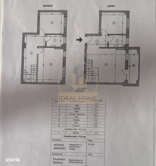 Apartament 3 camere plus 2 locuri de parcare Valea Lupului - 9