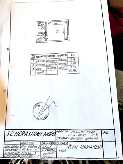 Garsonieră semidecomandată în Magheru
