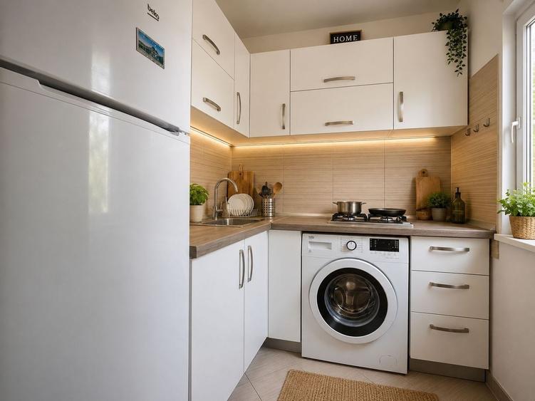 Apartament cu 3 camere semidecomandat, mobilat în Tomis Nord