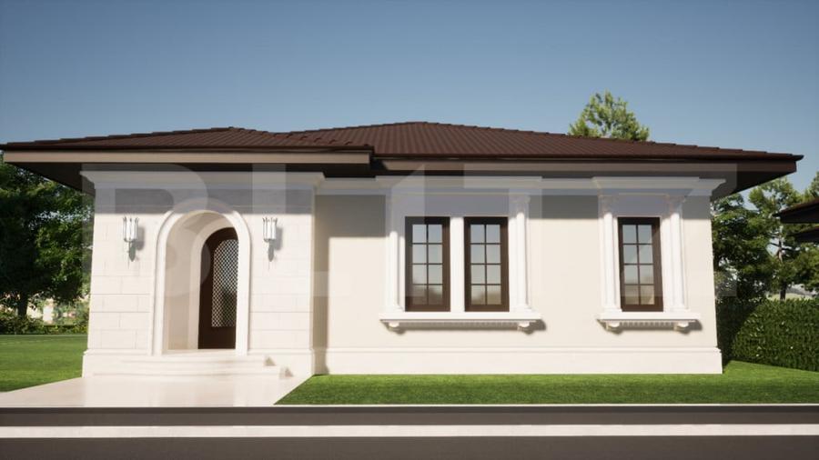 Casă cu 3 camere cu Teren 500 Mp în Central