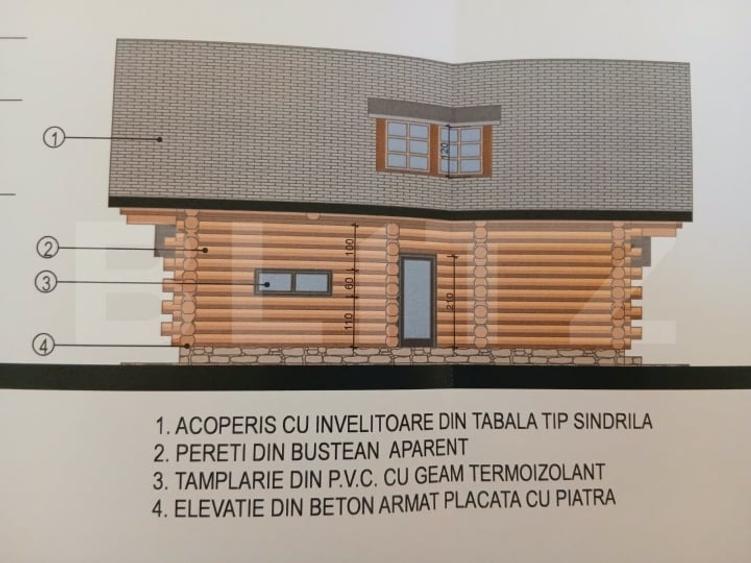 Casă individuală cu 4 camere în Vama