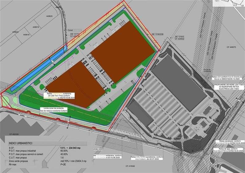 Teren Construcții intravilan de 137081 mp, în Șagului