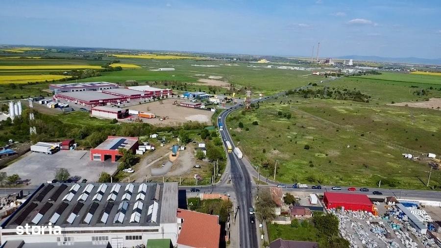 Teren 7300mp intravilan de vanzare cu Puz Centura Nord Arad(pe col?) - 2