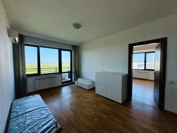 Apartament cu 2 camere semidecomandat, mobilat în Băneasa