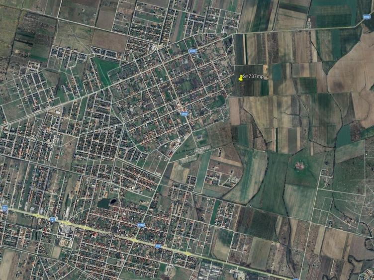 Teren Construcții intravilan de 737 mp, în Moșnița Veche
