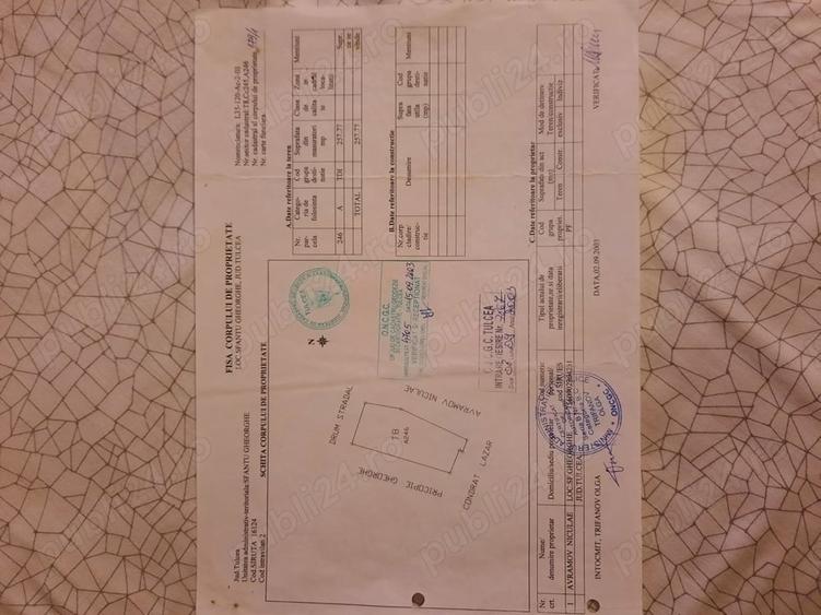 Teren de 266 mp, în Sfântu Gheorghe