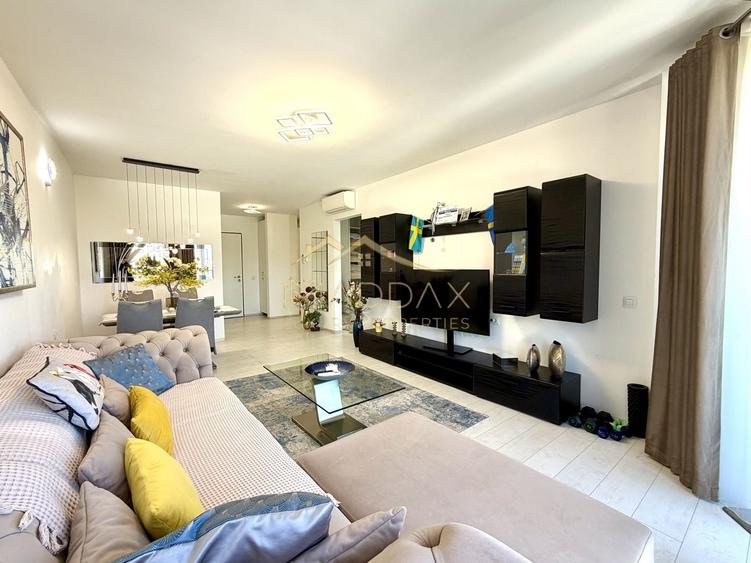 Apartament cu 2 camere decomandat, mobilat în Barbu Văcărescu