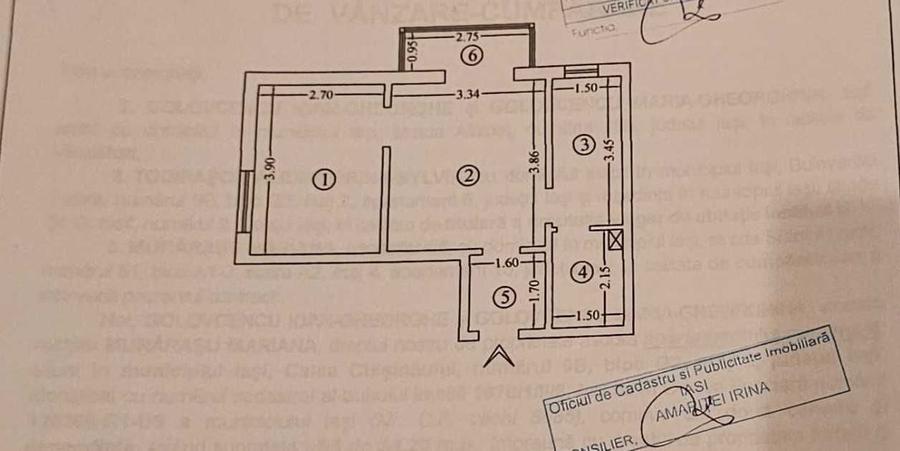 Apartament cu 2 camere semidecomandat în Tudor Vladimirescu