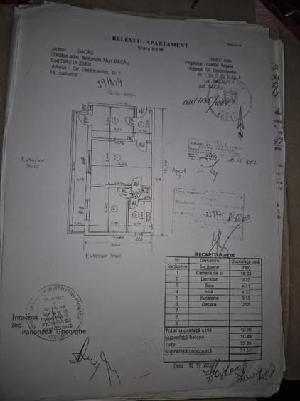 Apartament cu 2 camere semidecomandat în Narcisa