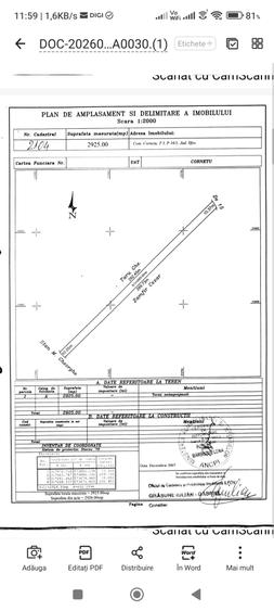 Vanzare teren 4500 mp in apropiere de Aerodromul Clinceni Loc Cornetu-Ilfov - 1