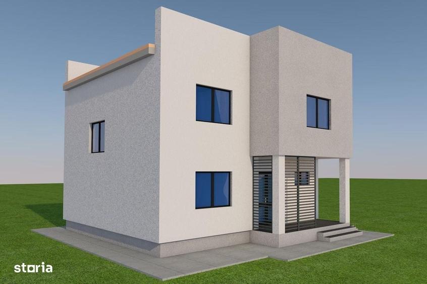 Casă cu 4 camere cu Teren 350 Mp în Central