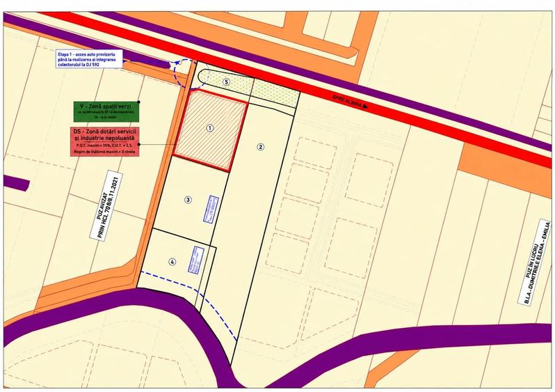 Teren Construcții extravilan de 4190 mp, în Moșnița Veche