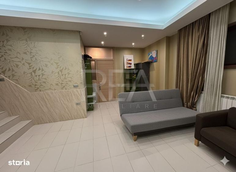 Apartament cu 2 camere semidecomandat, mobilat în Moșilor