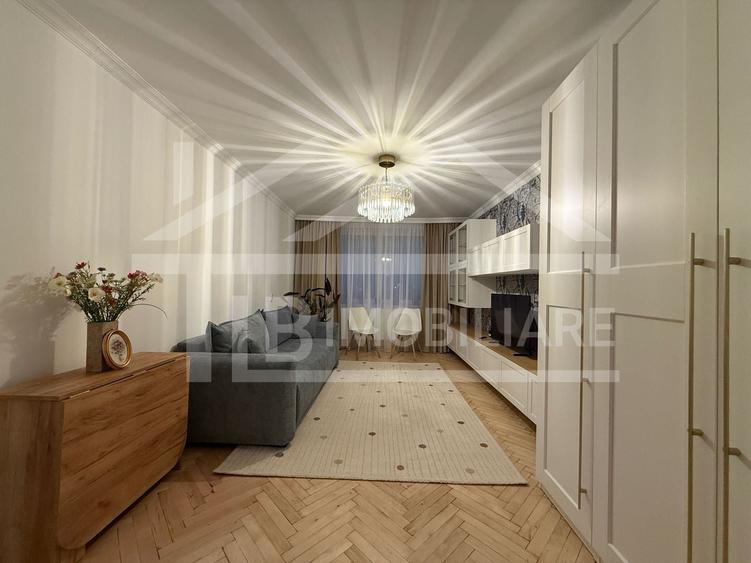 Apartament cu 2 camere decomandat, mobilat în 7 Noiembrie