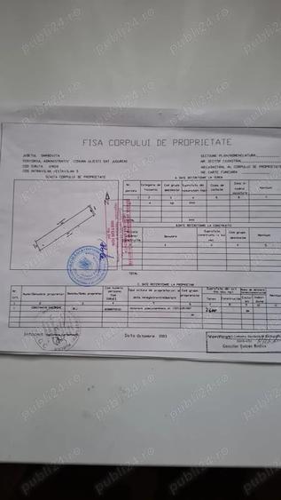 Teren de 2441 mp, în Jugureni