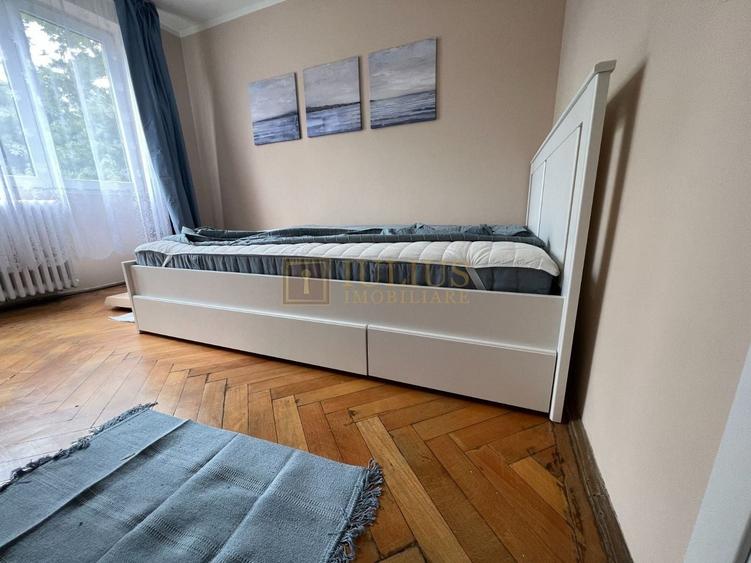 Apartament cu 2 camere semidecomandat, mobilat în Tipografilor
