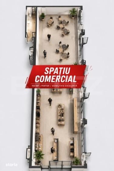 Spațiu comercial, de 160 mp, în Blașcovici