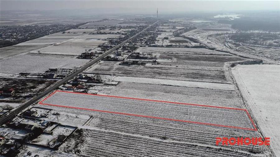 Teren Construcții intravilan de 16540 mp, în Exterior Nord